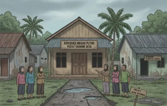 Warga Dukung Koperasi Merah Putih, Keluhkan Infrastruktur Mandek